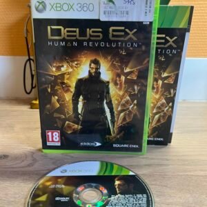 Deus Ex Human Revolution - Xbox 360 - Bon état - Complet - Pal