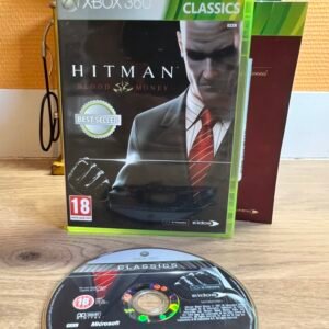 Hitman Blood Money - xbox 360 - bon état - complet - pal