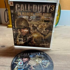Call of Duty 3 : En marche vers Paris – PS3 – Bon état – PAL
