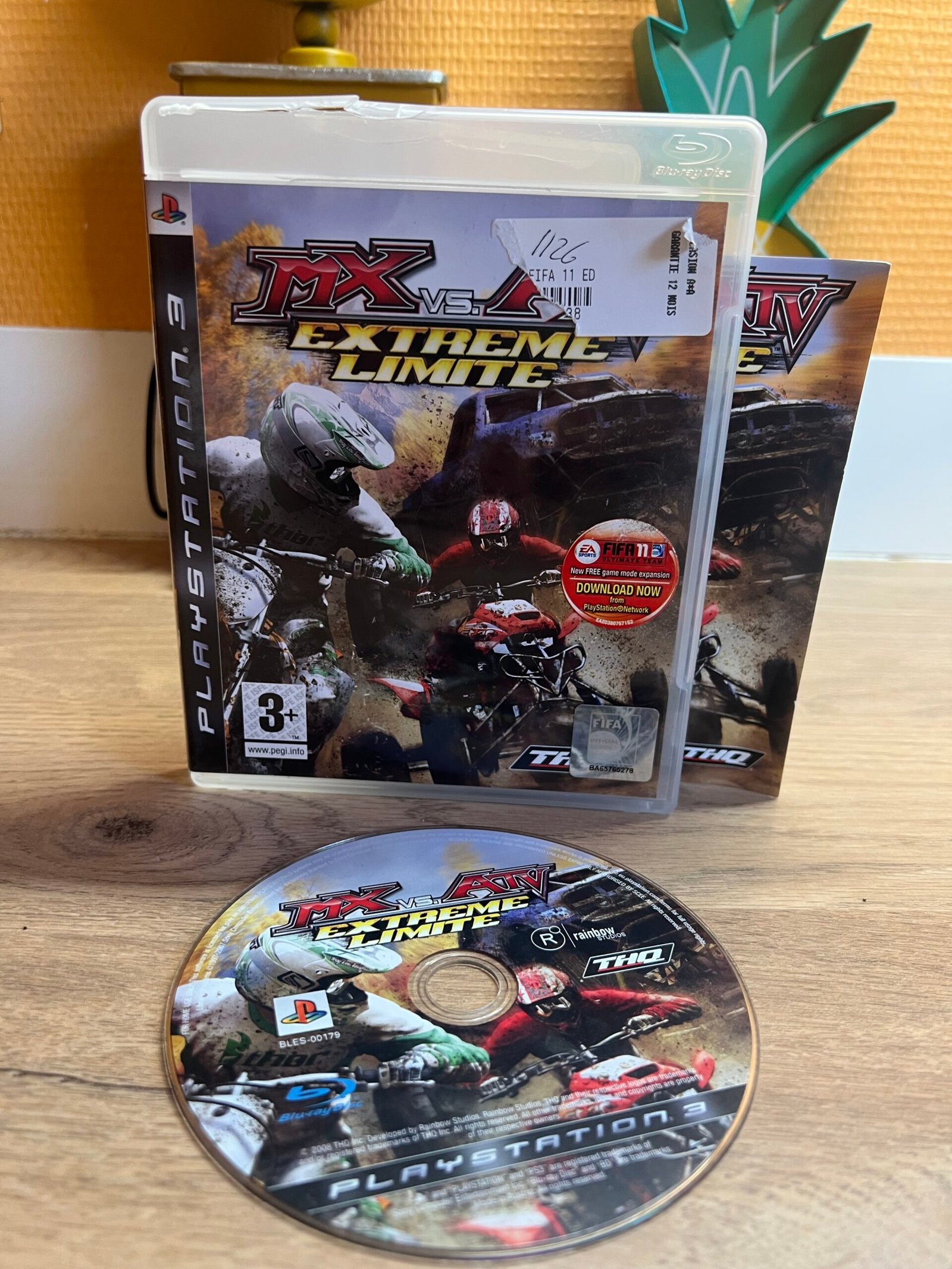 Mx vs. ATV Extreme Limite - Ps3 - bon état - complet - pal
