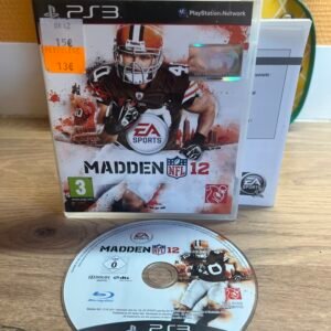 Madden NFL 12 - PS3 - bon état - complet - pal