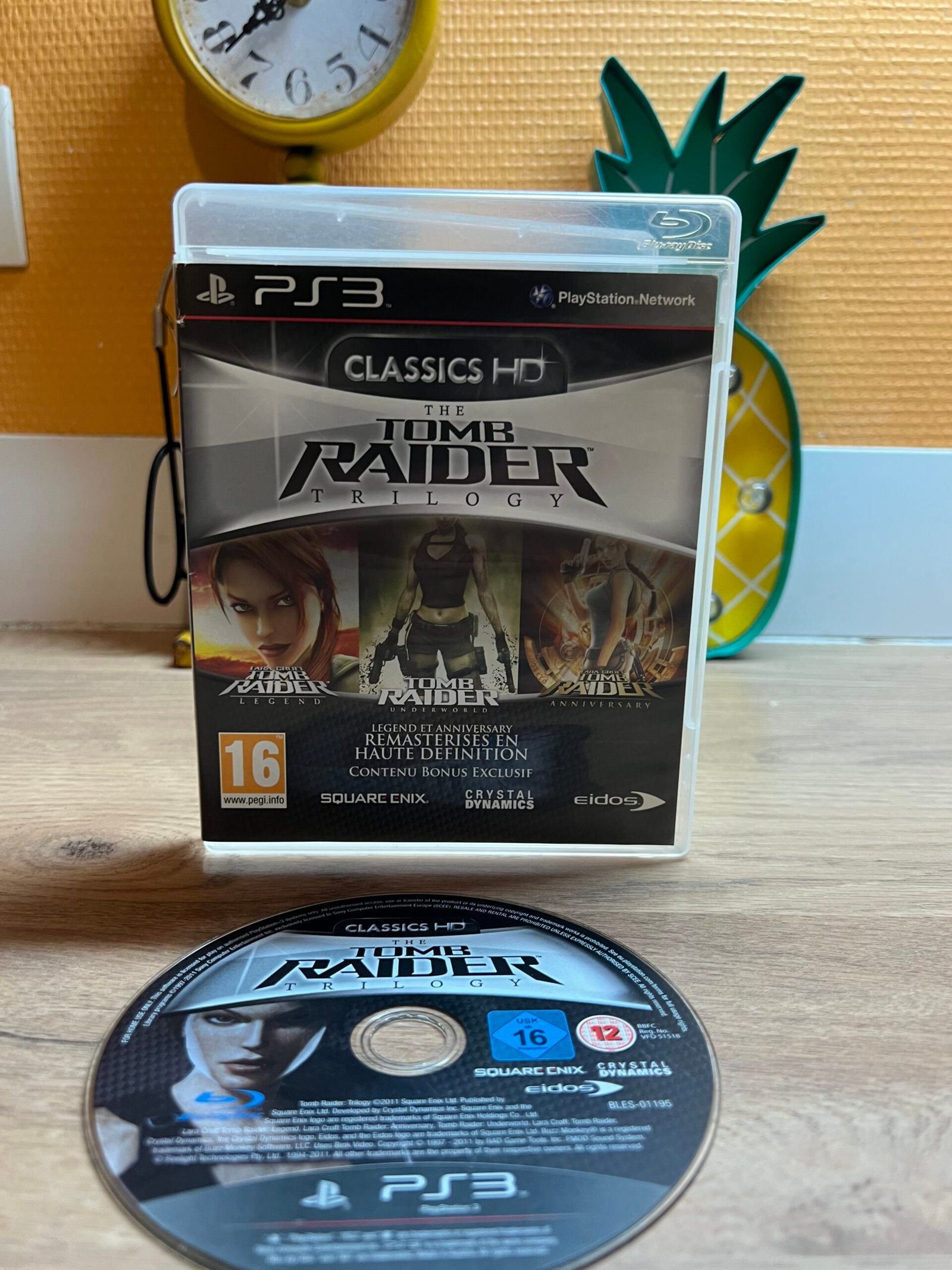 The Tomb Raider Trilogy - Classics HD - PS3 - Bon état - Pal