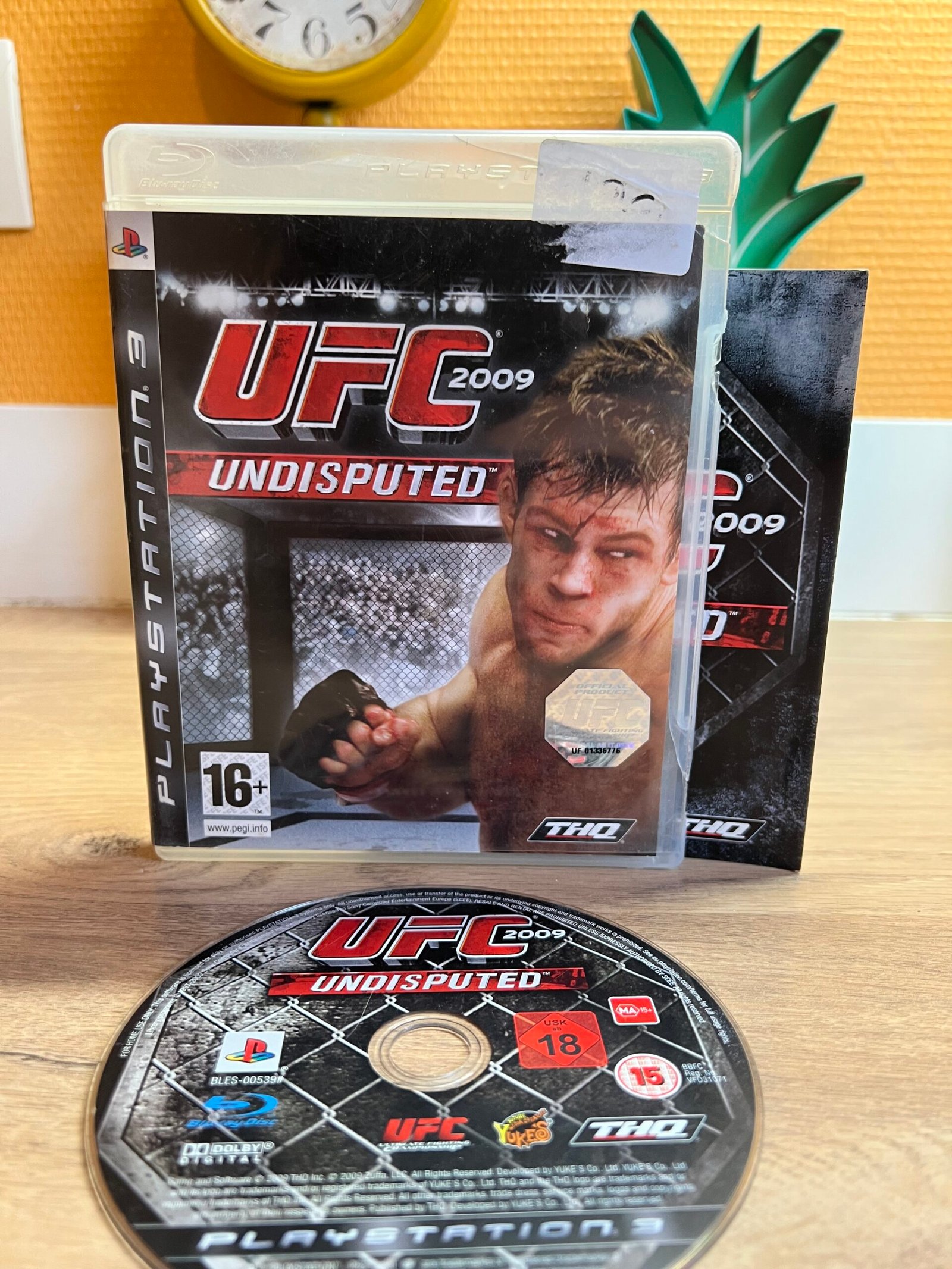UFC Undisputed 2009 – PS3 - bon état - complet - pal