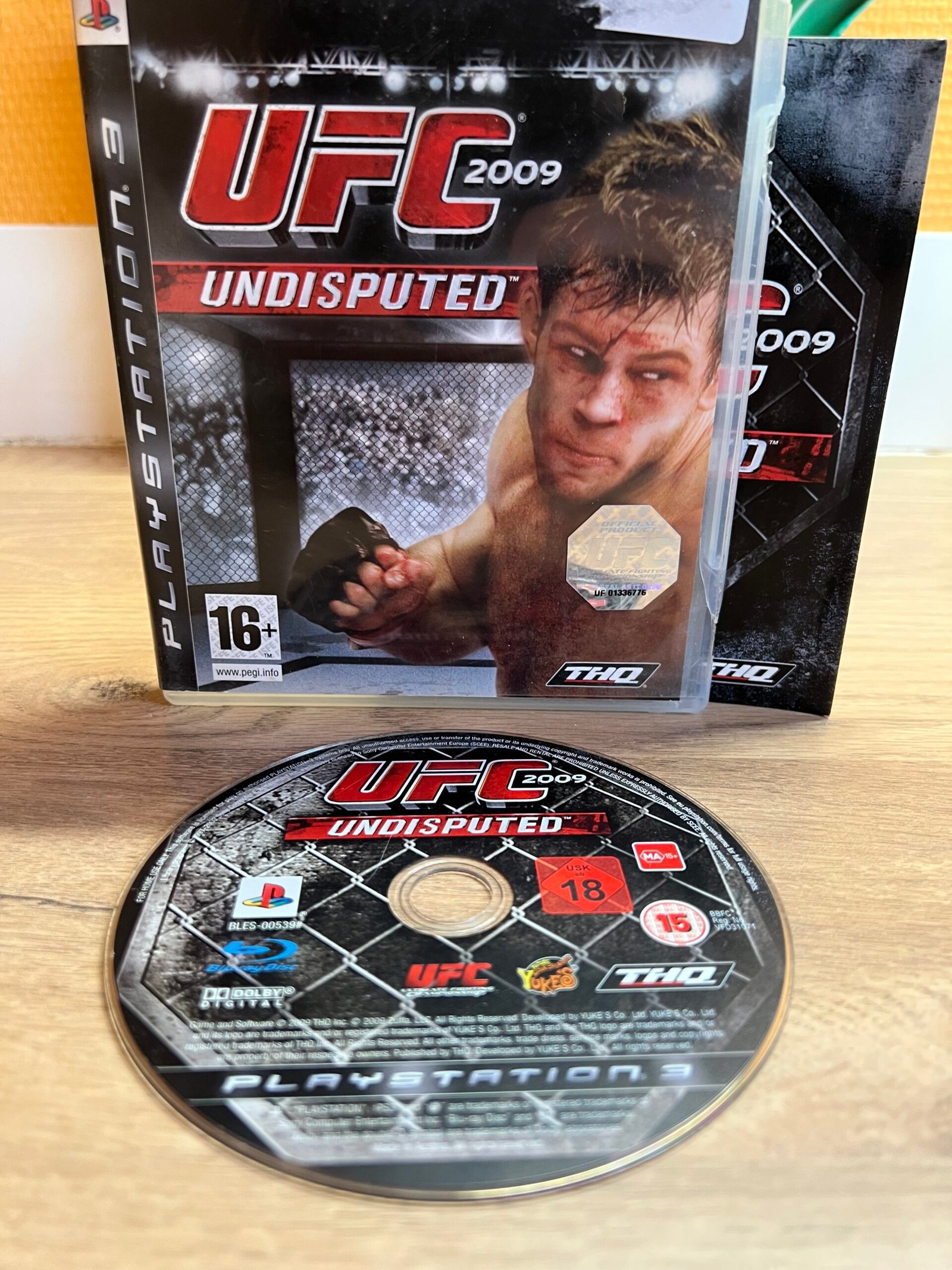 UFC Undisputed 2009 – PS3 - bon état - complet - pal – Image 3