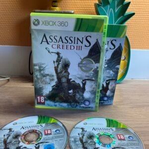 Assassin's Creed III - Xbox 360 - bon état - complet - pal