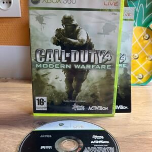Call of Duty 4 Modern Warfare - Xbox 360 - Bon état - Complet - Pal