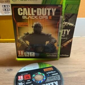 Call of Duty: Black Ops III - xbox 360 - bon état - complet - pal