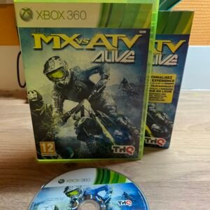 MX vs Tv Alive - xbox 360 - bon état - complet - pal