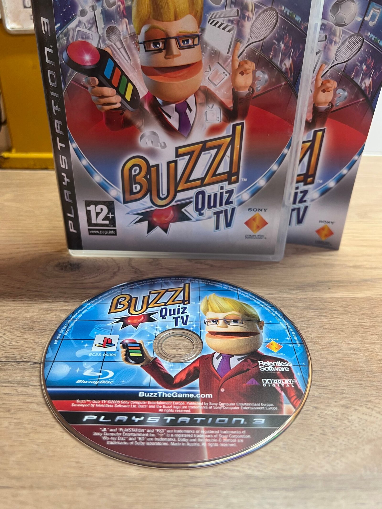 Buzz ! Quiz TV - PS3 - Bon état - Complet - Pal – Image 3