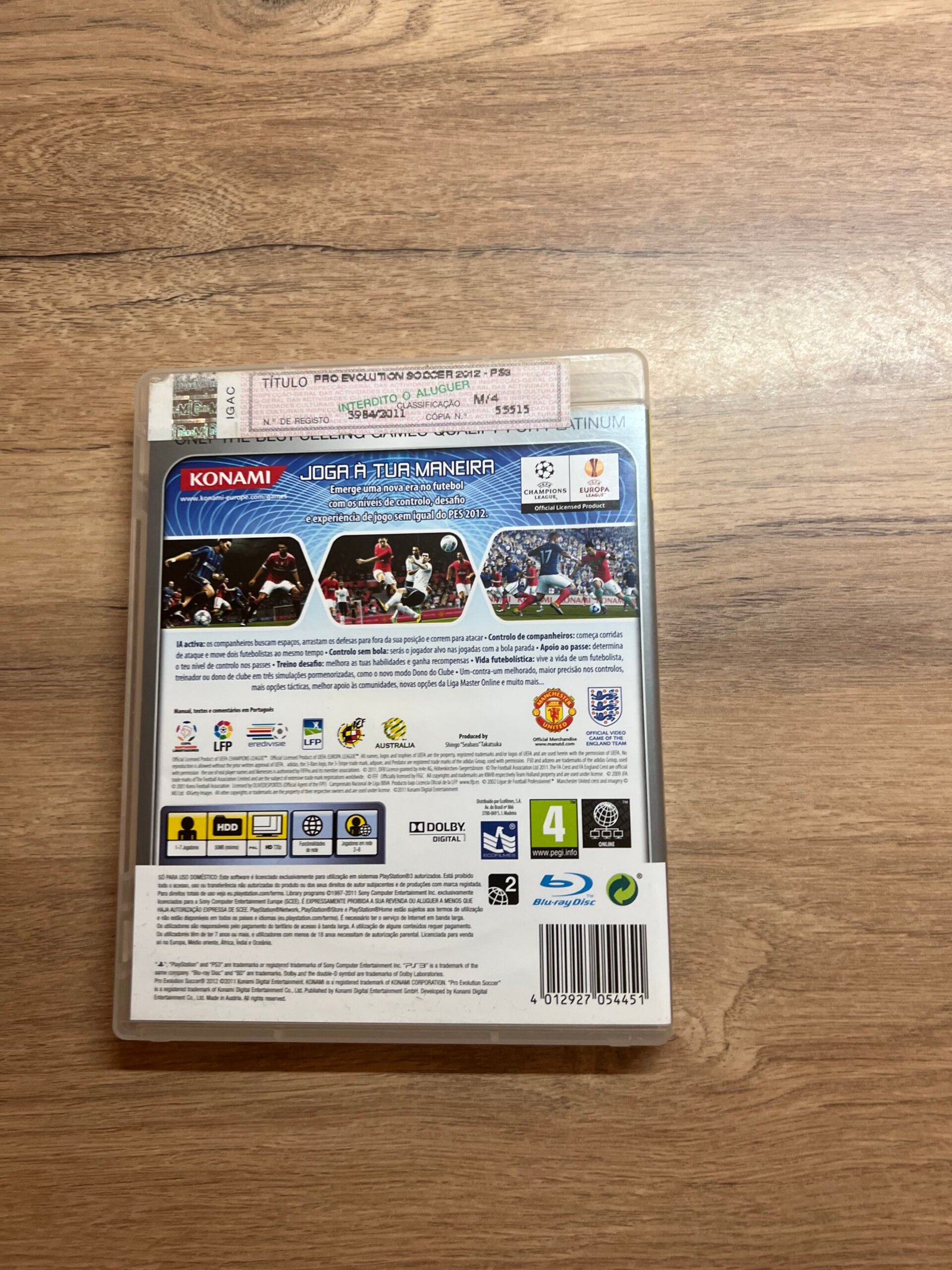 Pro Evolution Soccer - PES 2012 - PS3 - Bon état - complet - pal – Image 8