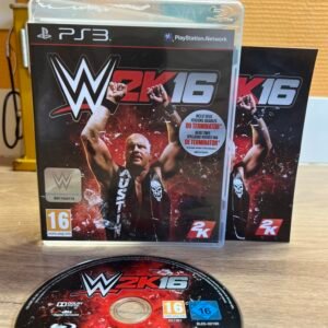 wwe 2k16 - ps3 - bon état - complet - pal