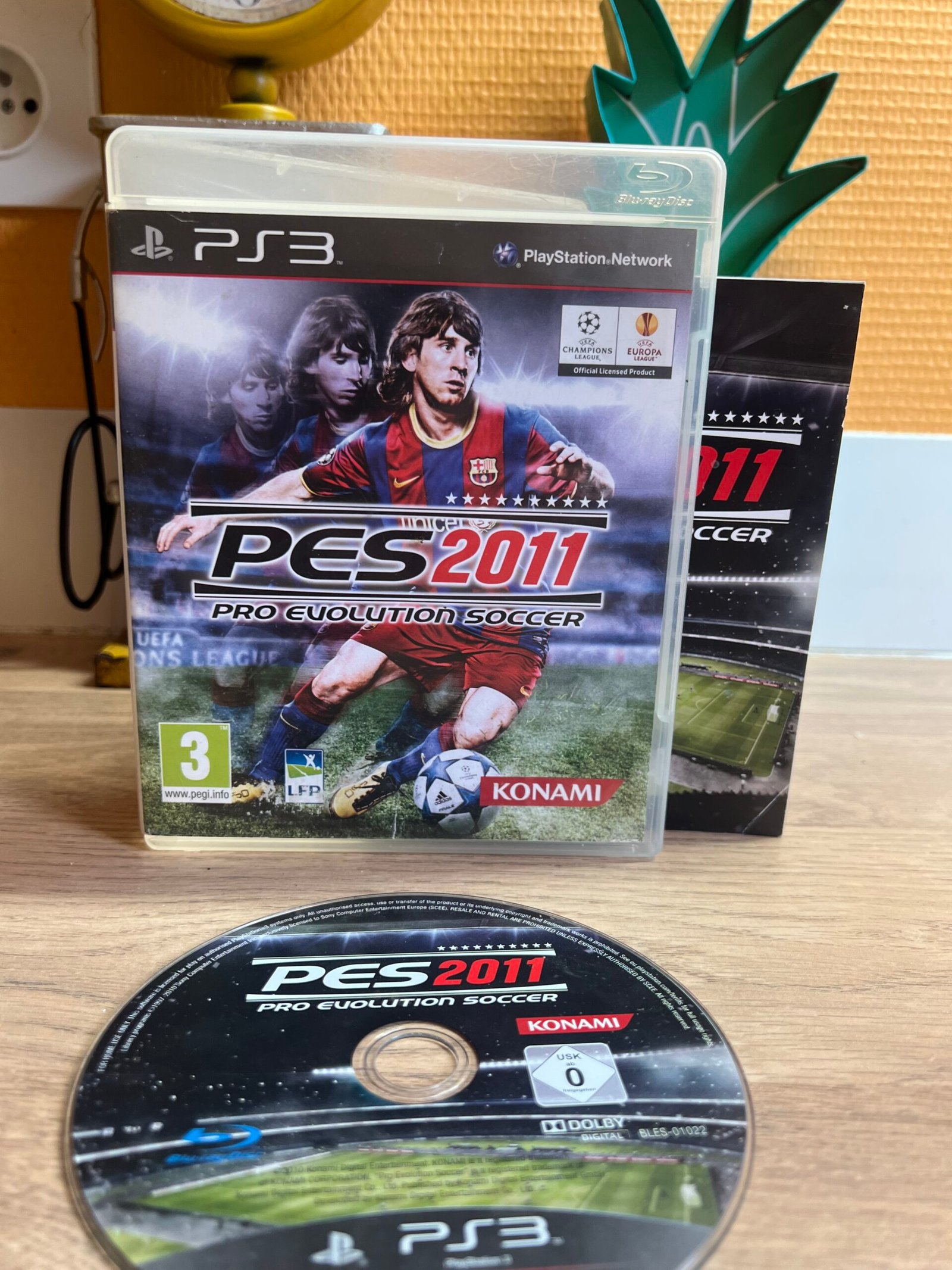 PES Pro Evolution Soccer 2011 - PS3 - Bon état - complet - pal