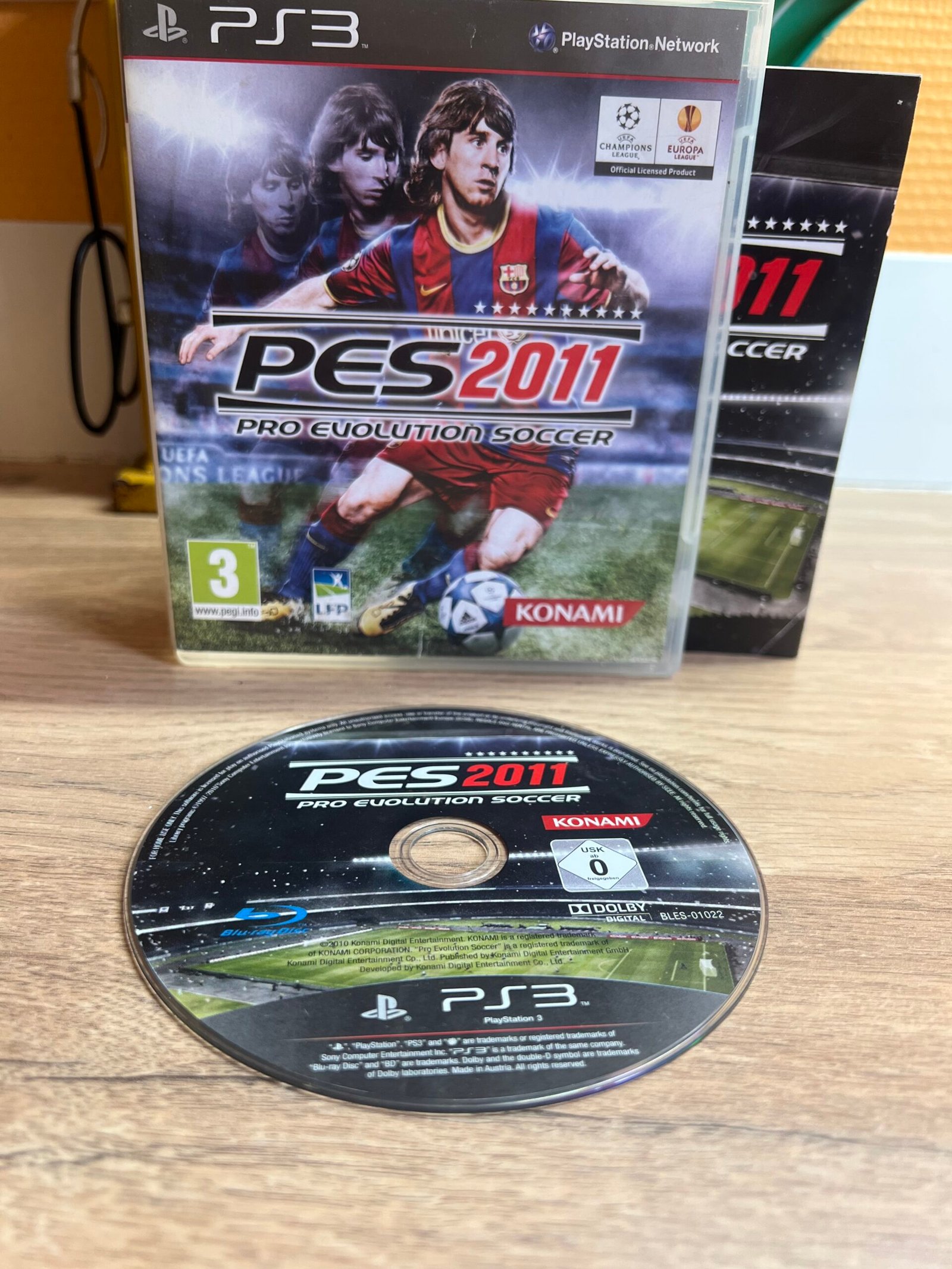 PES Pro Evolution Soccer 2011 - PS3 - Bon état - complet - pal – Image 3