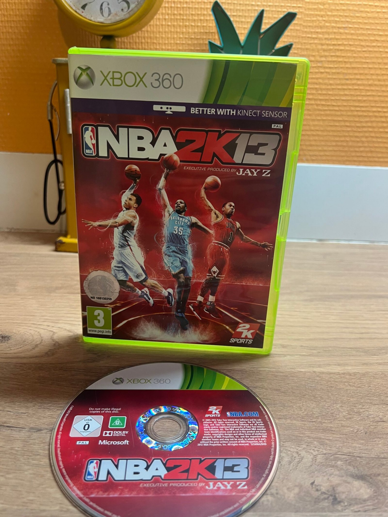 NBA 2K13 – Xbox 360 – Bon état – PAL