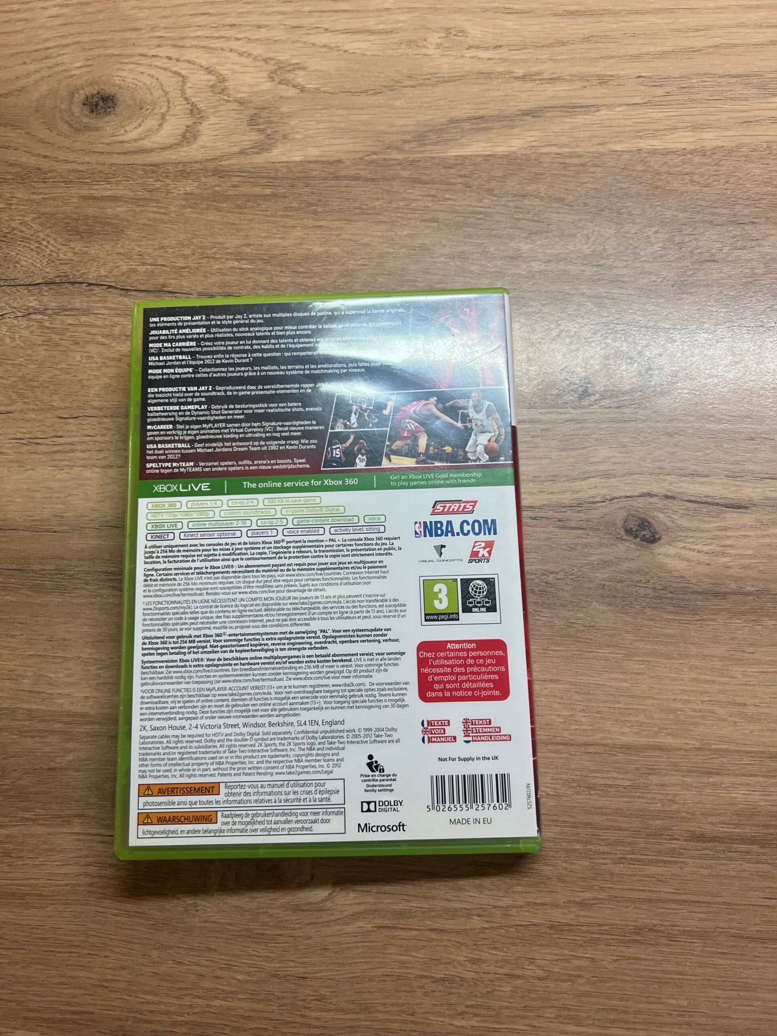NBA 2K13 – Xbox 360 – Bon état – PAL – Image 7
