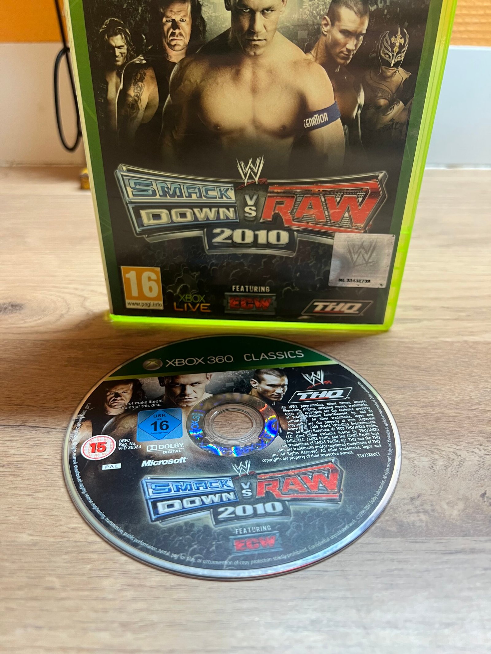 WWE SmackDown vs. Raw 2010 - Xbox 360 - bon état - pal – Image 3