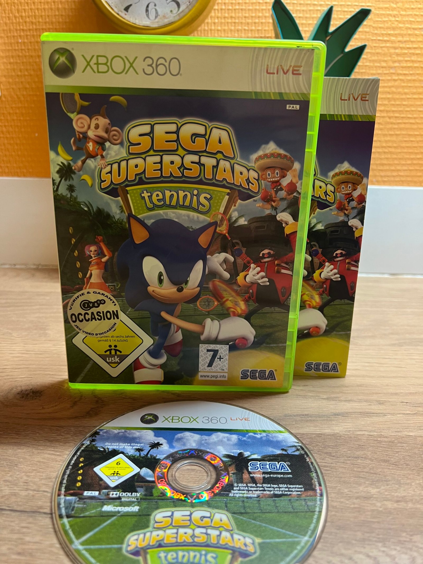 Sega Superstars Tennis - Xbox 360 - Bon état - Complet - Pal