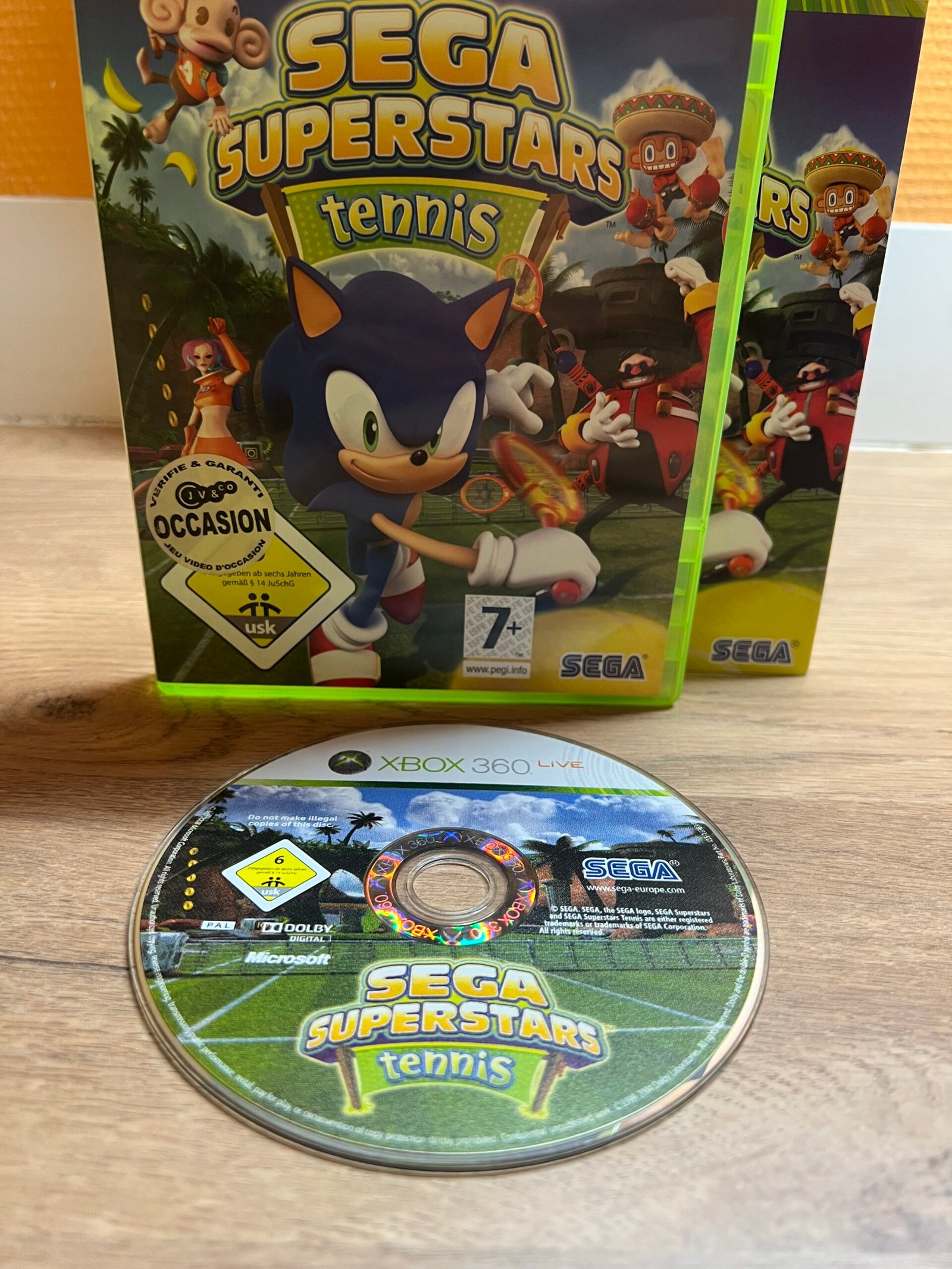 Sega Superstars Tennis - Xbox 360 - Bon état - Complet - Pal – Image 3
