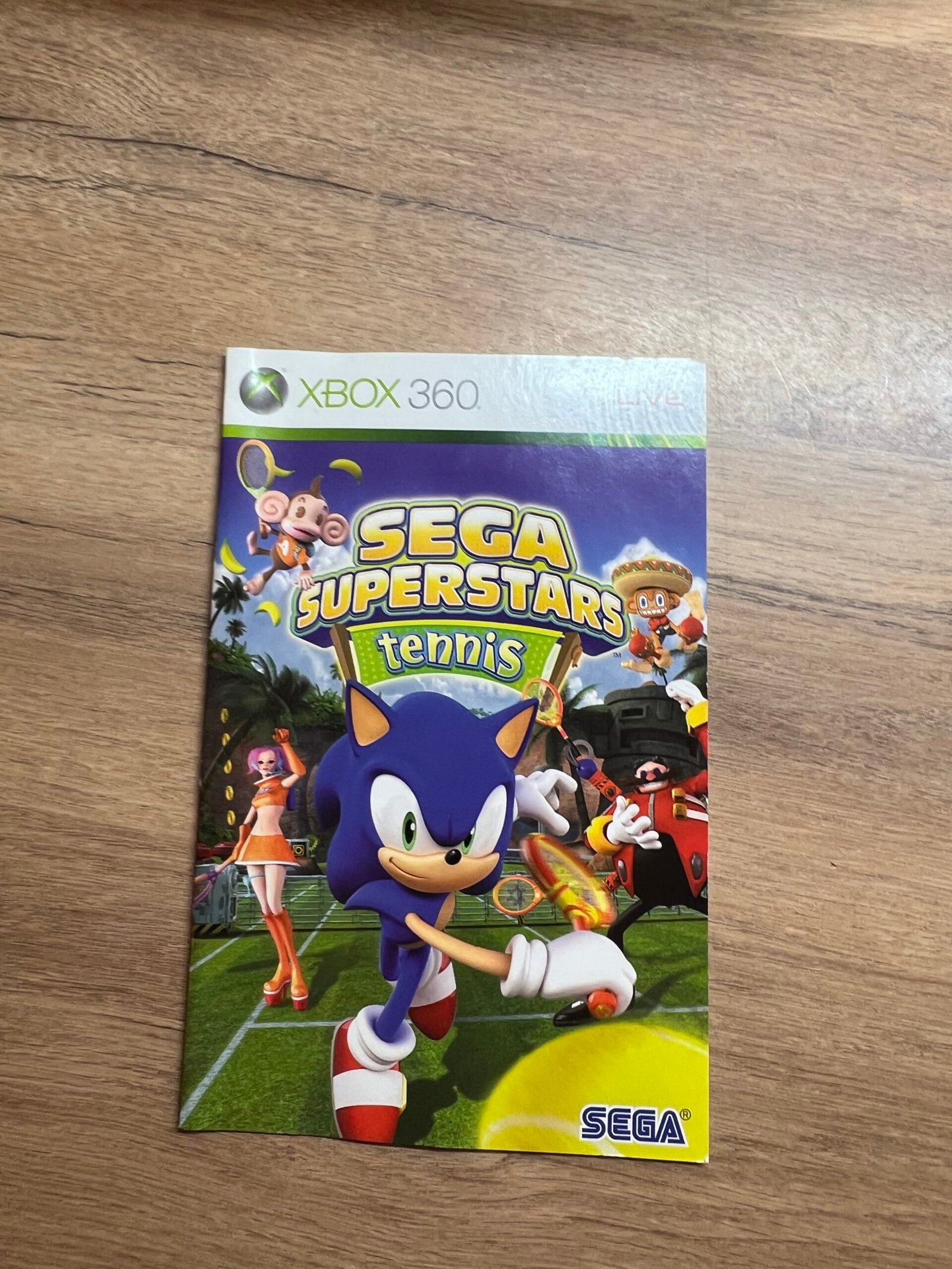 Sega Superstars Tennis - Xbox 360 - Bon état - Complet - Pal – Image 5