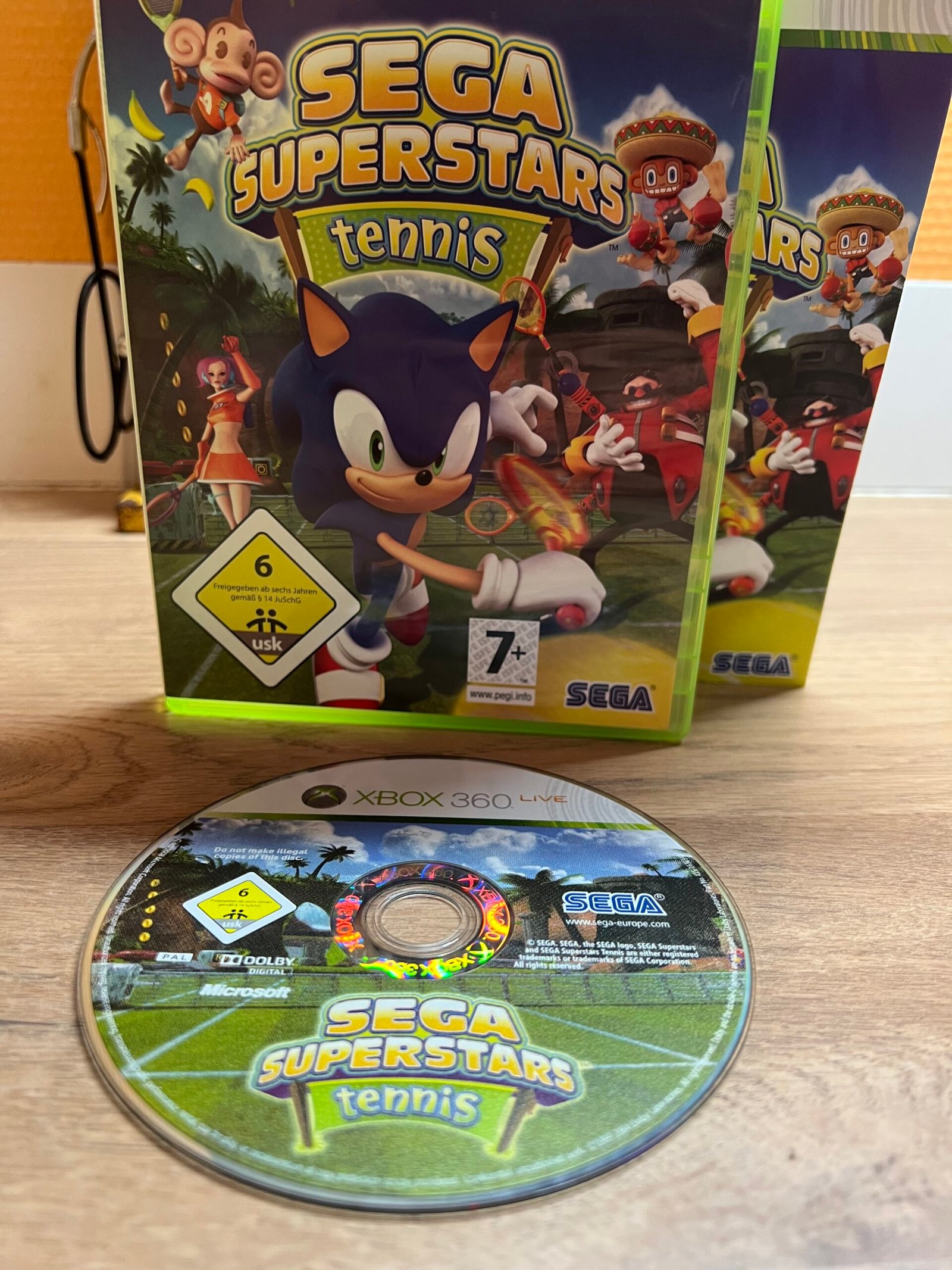 Sega Superstars Tennis - Xbox 360 - Bon état - Complet - Pal – Image 3