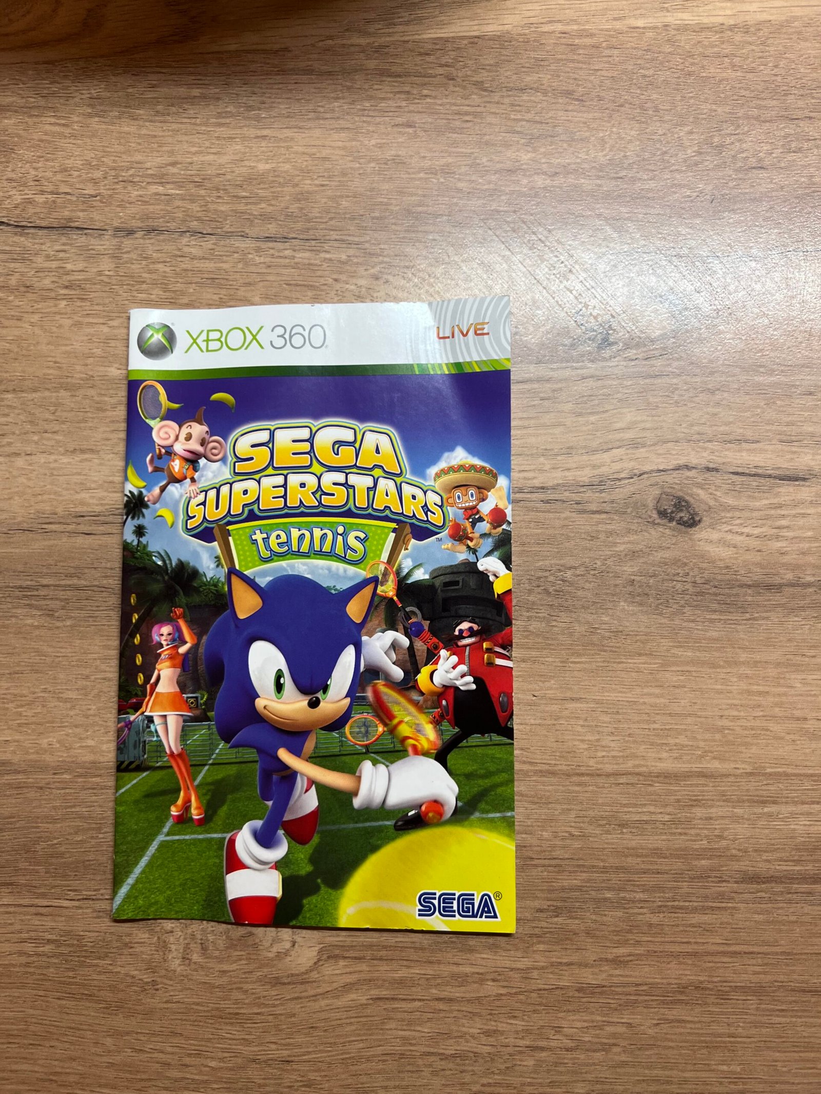 Sega Superstars Tennis - Xbox 360 - Bon état - Complet - Pal – Image 5
