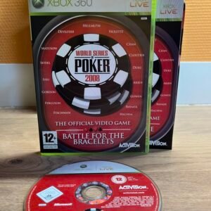 World Series of Poker 2008 - xbox 360 - bon état - complet - pal