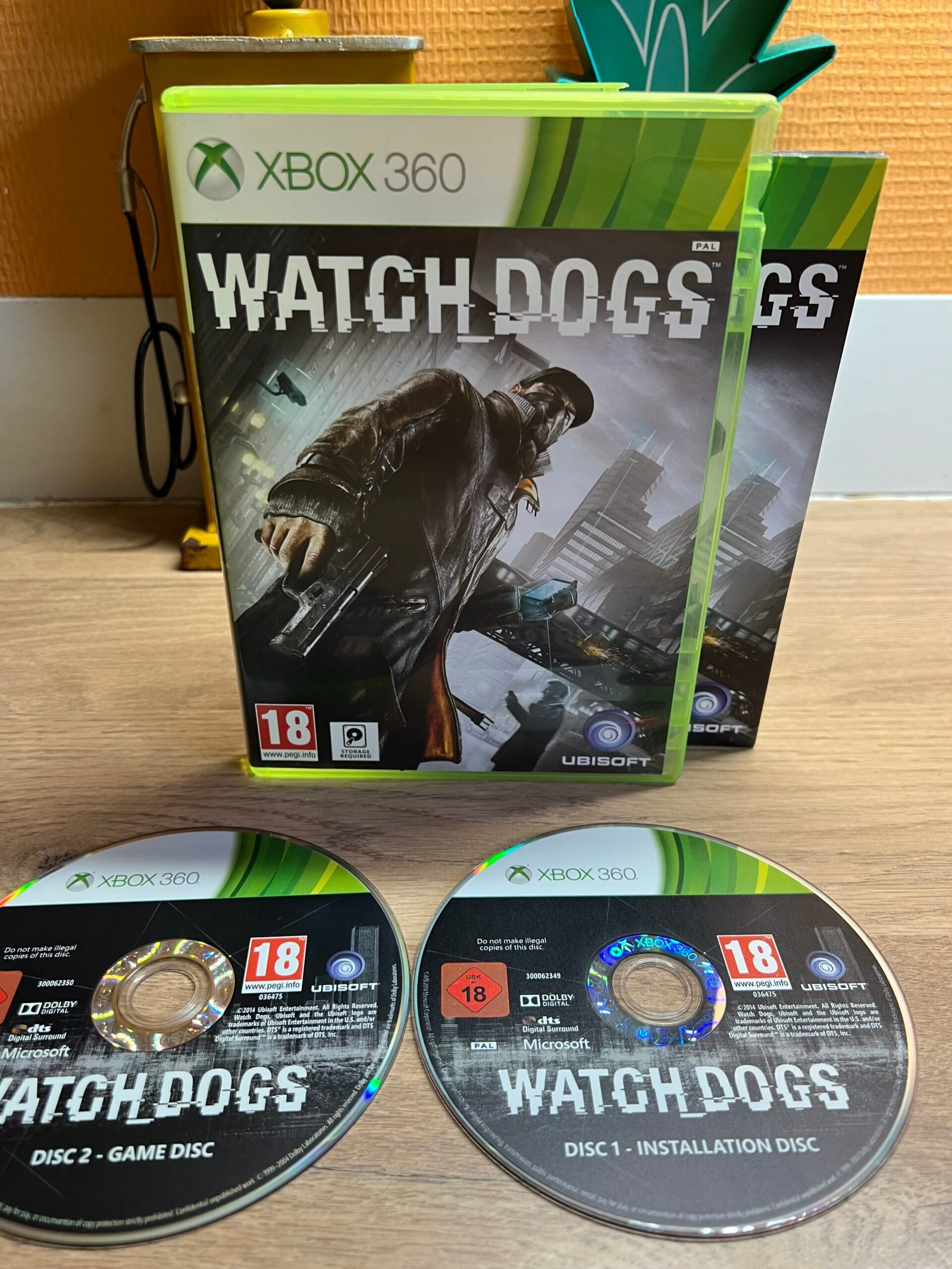 Watch Dogs - Xbox 360 - Bon état - Complet - Pal