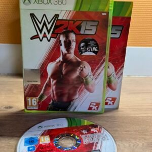 WWE 2K15 - Xbox 360 - bon état - complet - pal