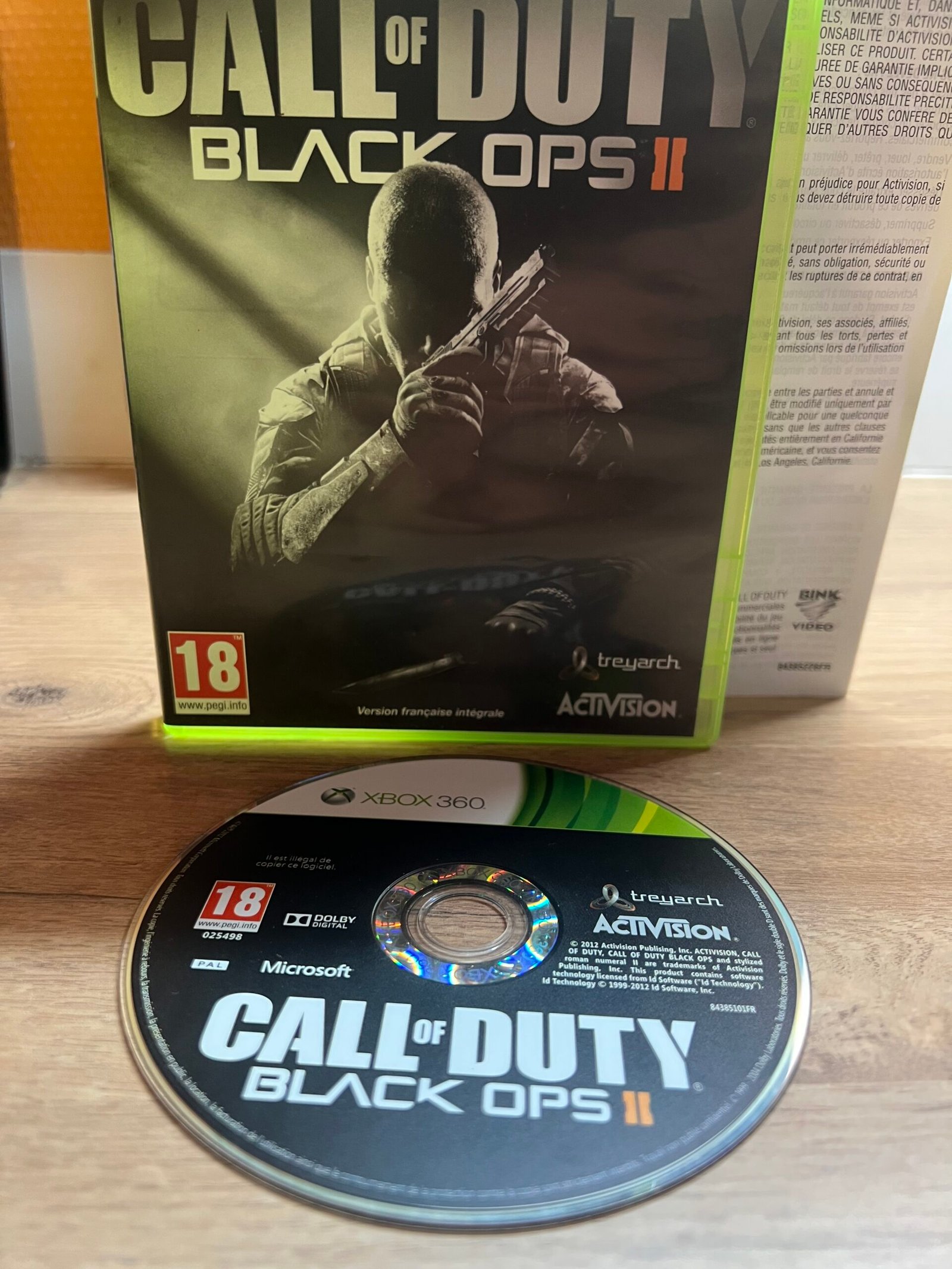 Call of Duty : Black Ops II - Xbox 360 - bon état - complet - pal – Image 3