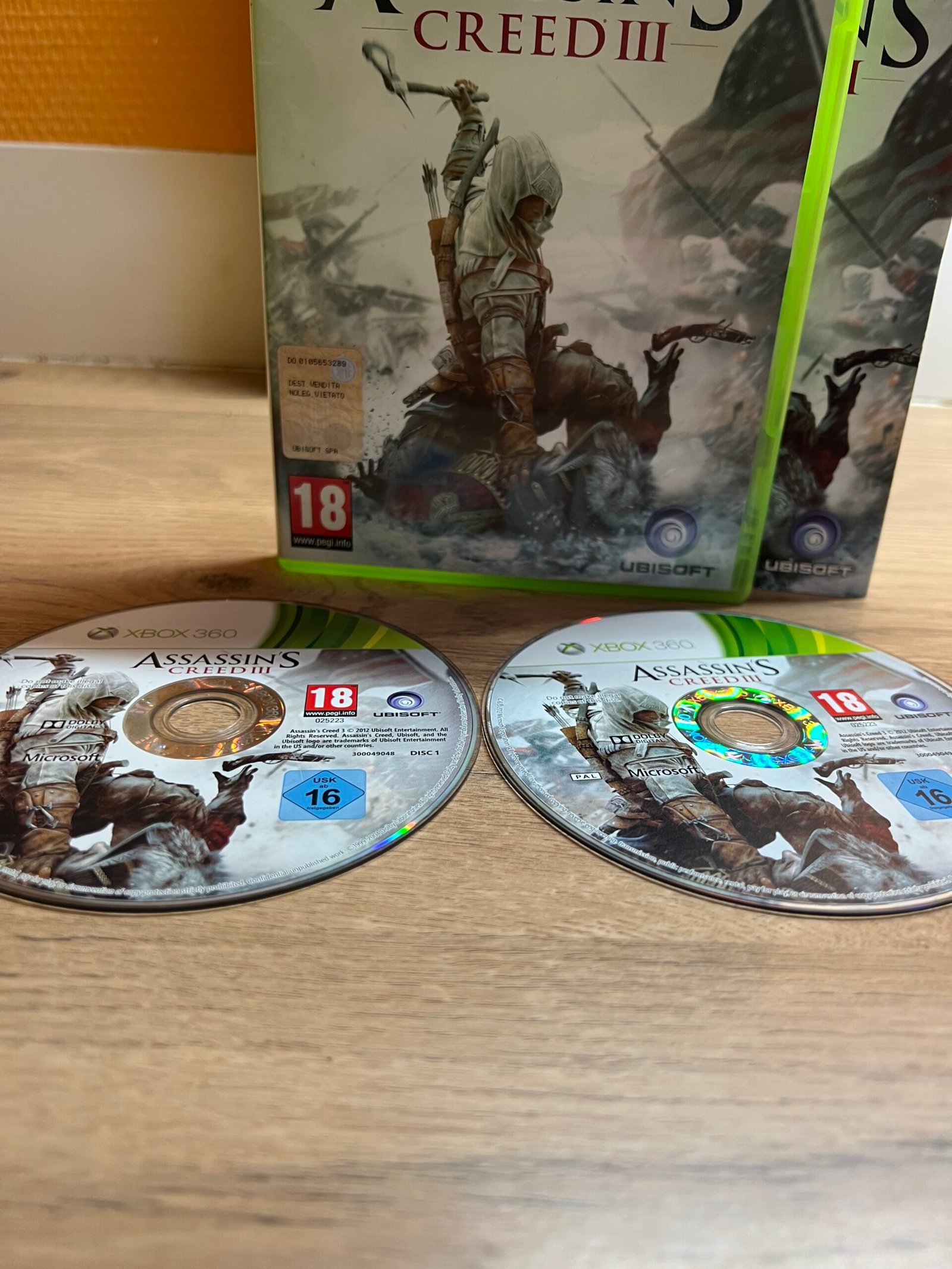 Assassin's Creed III - Xbox 360 - bon état - complet - pal – Image 3