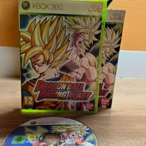 Dragon Ball Raging Blast - Xbox 360- Bon état - Complet -  Pal