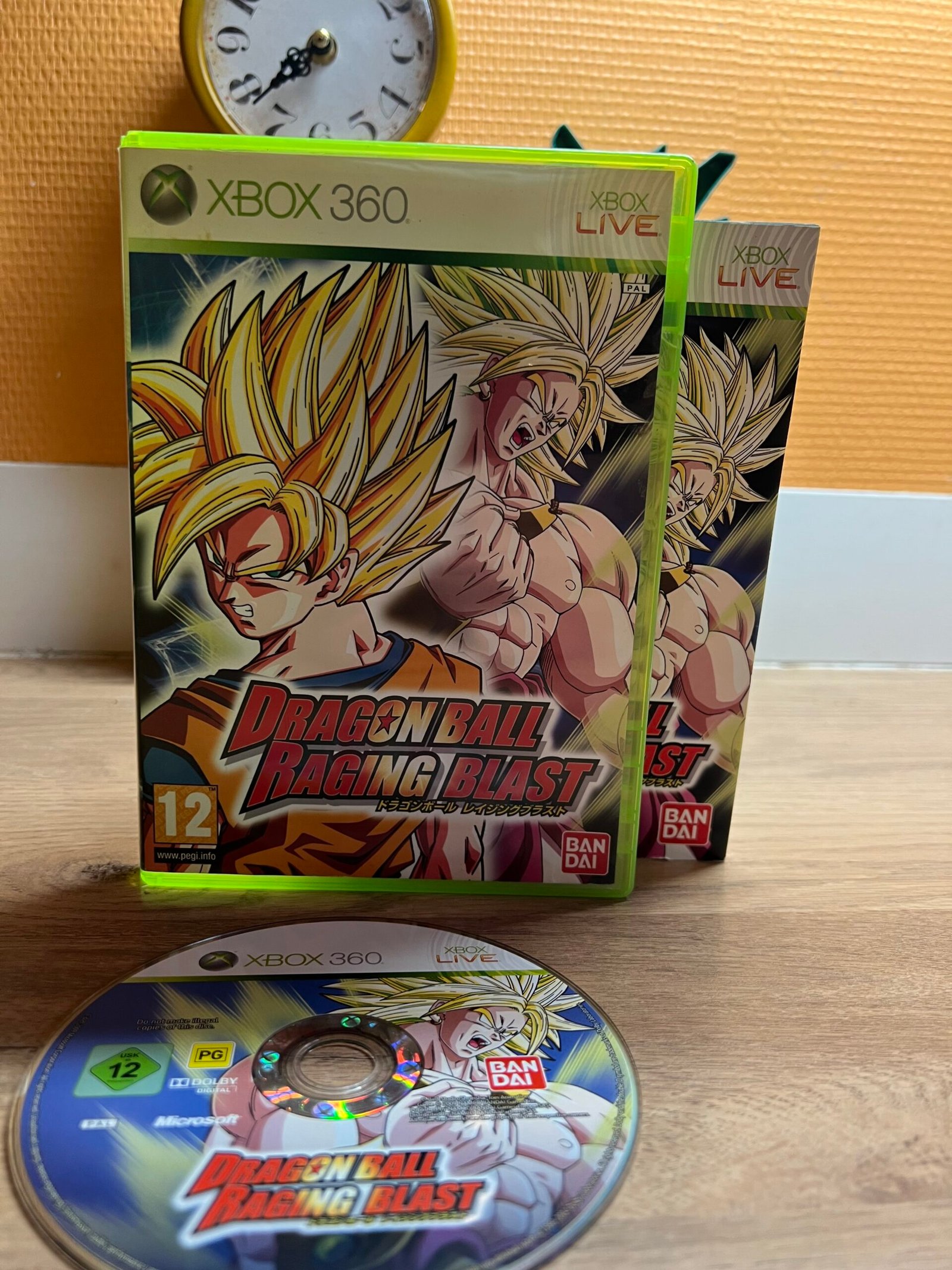 Dragon Ball Raging Blast - Xbox 360- Bon état - Complet - Pal