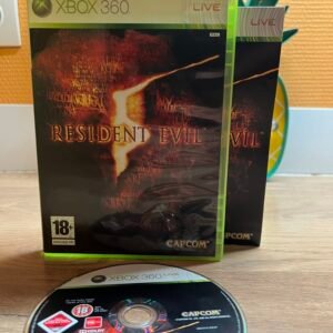 Resident Evil 5 - Xbox 360 - Bon état - complet - pal