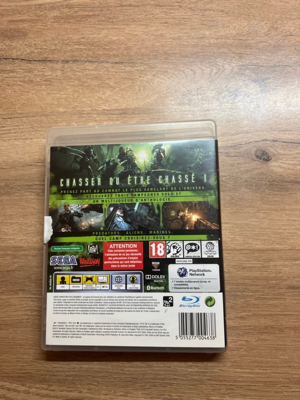 Aliens Vs predator - PS3 - Bon état - complet - pal – Image 8