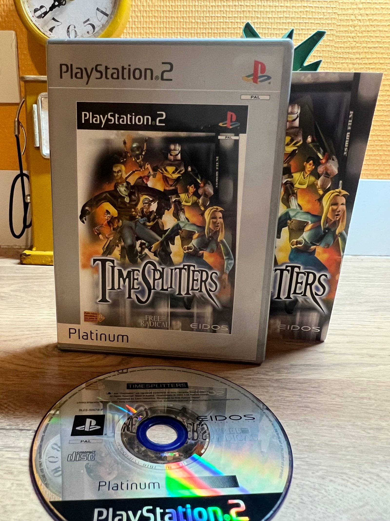 Time Splitters - PS2 - bon état - complet - pal