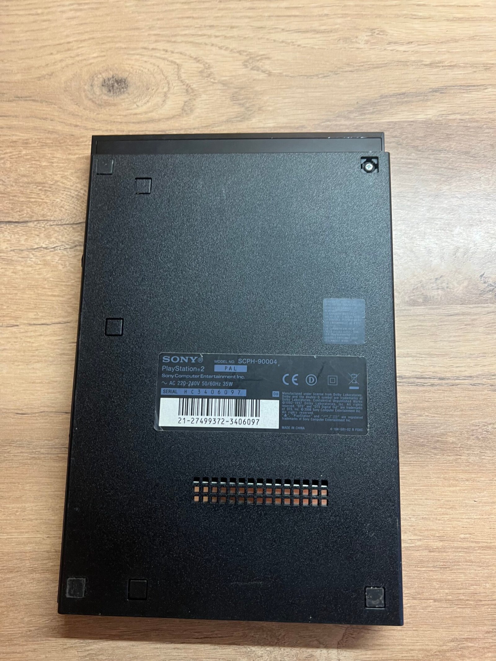 PS2 slim - avec cables et manettes - bon état - pal – Image 6