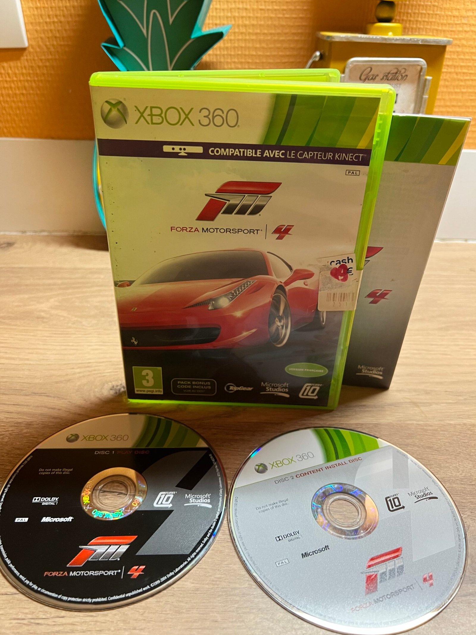 Forza Motorsport 4 - Xbox 360 - bon état - complet - pal
