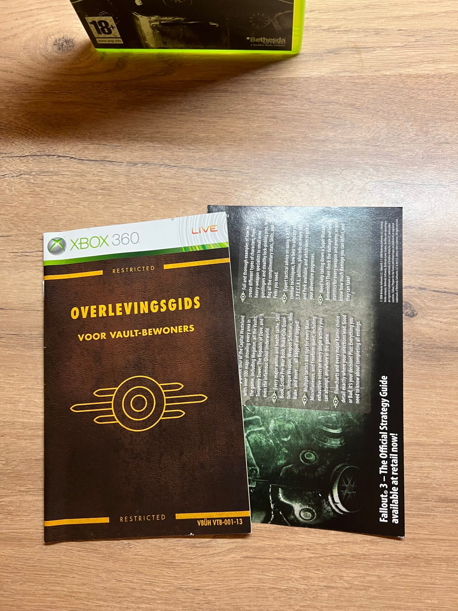 Fallout 3 - xbox 360 - bon état - Complet - pal – Image 5
