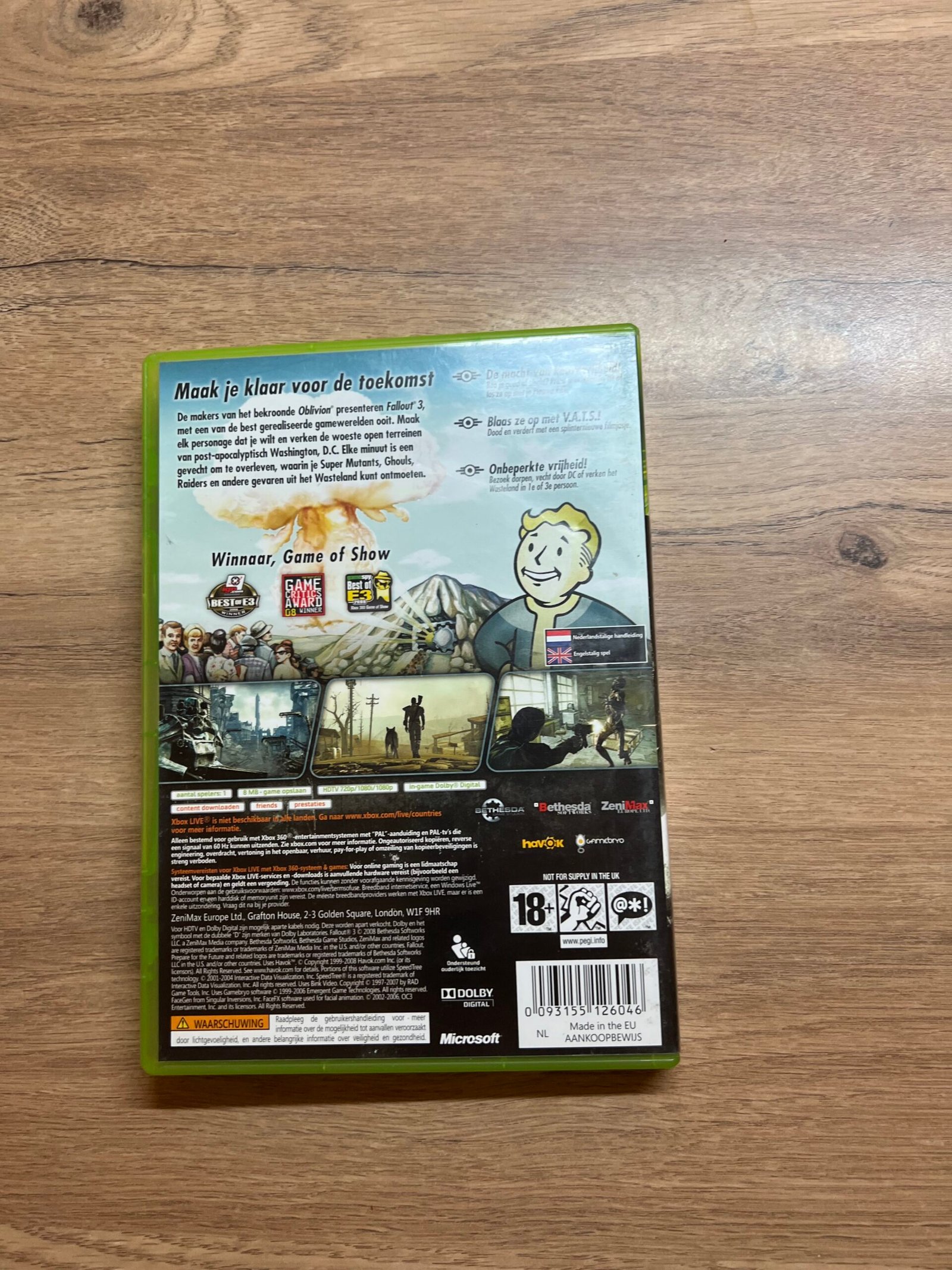 Fallout 3 - xbox 360 - bon état - Complet - pal – Image 8