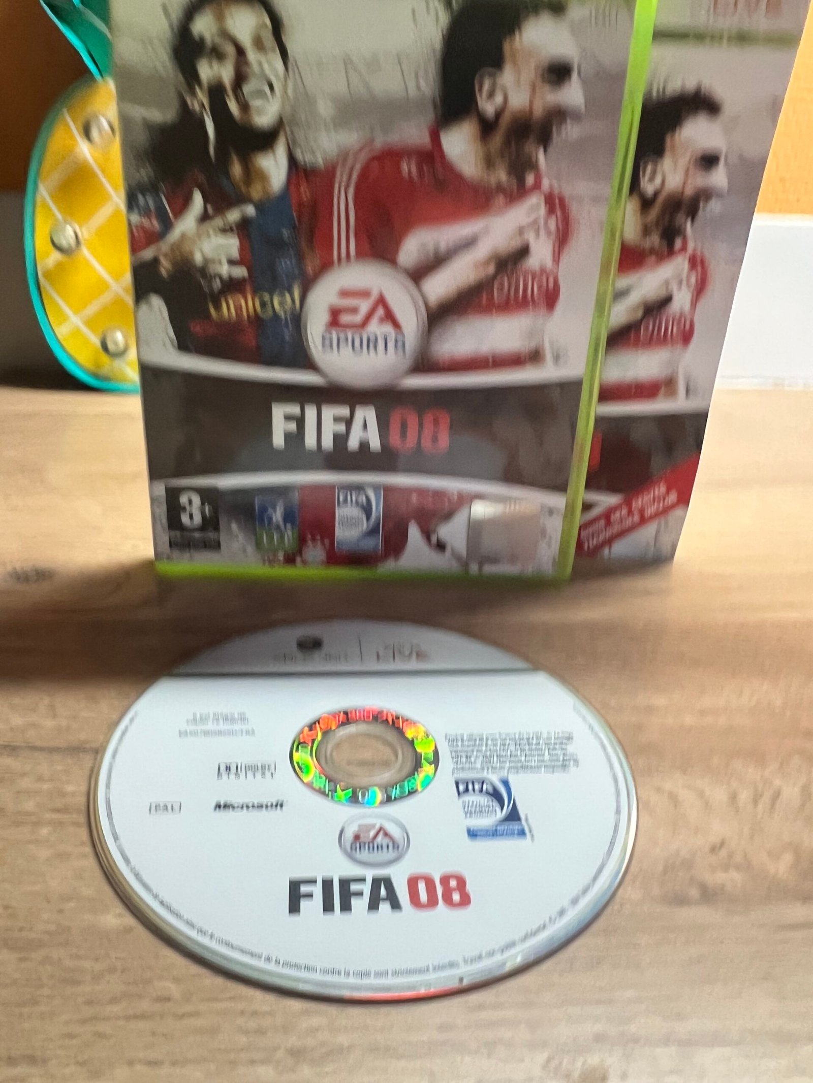 FIFA 08 - Xbox 360 - Bon état - complet - pal