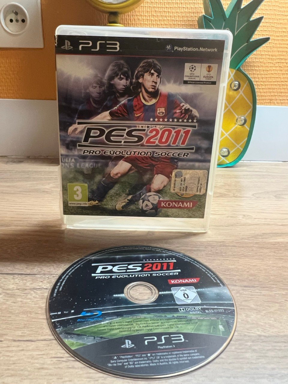 PES Pro Evolution Soccer 2011 - PS3 - Bon état - complet - pal