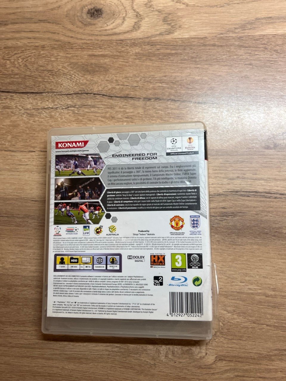 PES Pro Evolution Soccer 2011 - PS3 - Bon état - complet - pal – Image 7