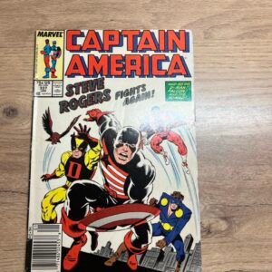 Captain America #337 – Marvel Comics 1988 – Steve Rogers The Captain – VO